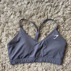 Gymshark sports bra blue size M